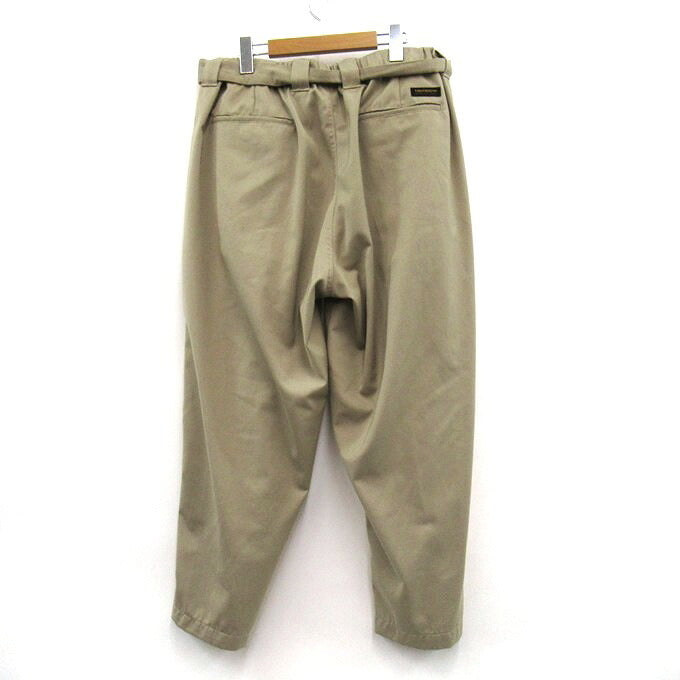 TIGHTBOOTH Baggy Slacks Pants Beige Size XL