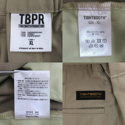 TIGHTBOOTH Baggy Slacks Pants Beige Size XL
