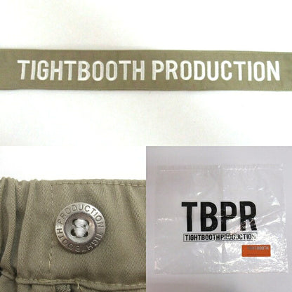 TIGHTBOOTH Baggy Slacks Pants Beige Size XL