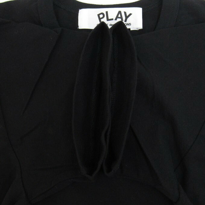 PLAY COMME des GARCONS Heart Logo T-Shirt Black Size XL