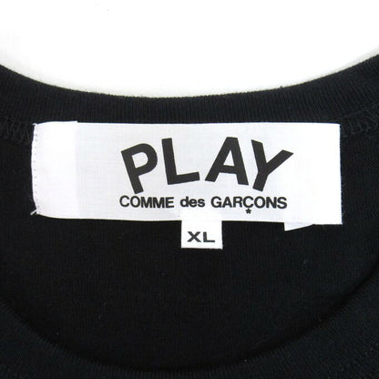 PLAY COMME des GARCONS Heart Logo T-Shirt Black Size XL