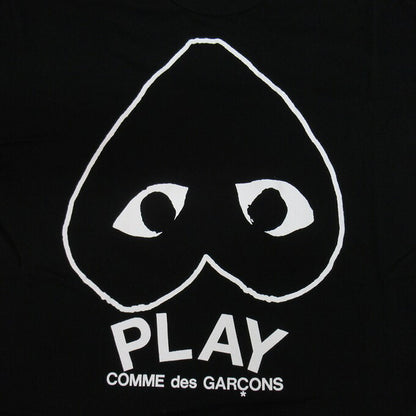 PLAY COMME des GARCONS Heart Logo T-Shirt Black Size XL