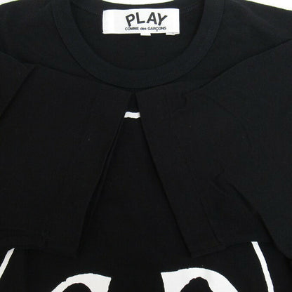 PLAY COMME des GARCONS Heart Logo T-Shirt Black Size XL