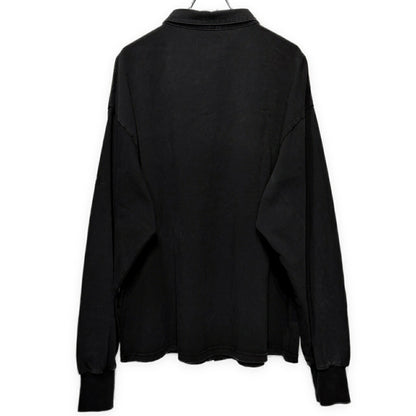 BTMK Organic Washed Long Shirt Black Size XXL