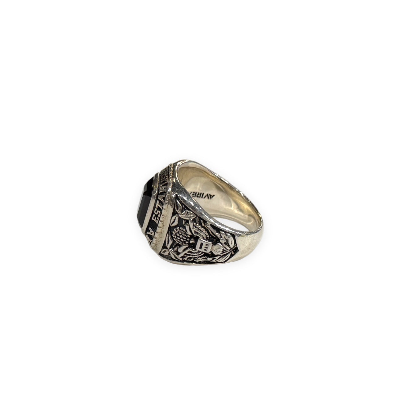 AVIREX x JAM HOME MADE USAF Onyx College Ring Size 19
