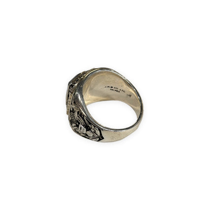 AVIREX x JAM HOME MADE USAF Onyx College Ring Size 19
