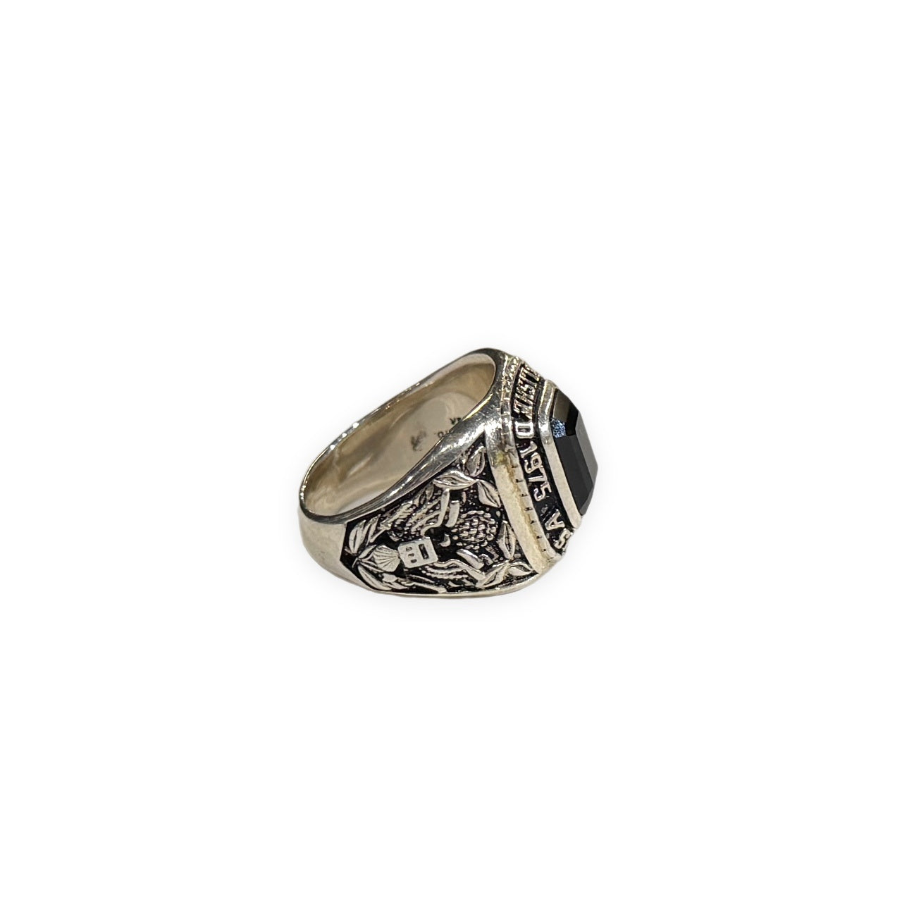 AVIREX x JAM HOME MADE USAF Onyx College Ring Size 19