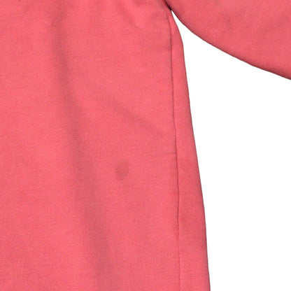 STUSSY Logo Print Crewneck Sweatshirt Pink Size M