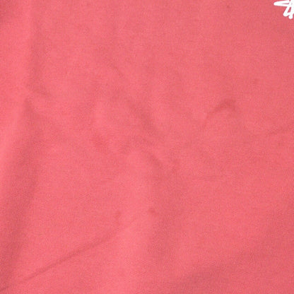 STUSSY Logo Print Crewneck Sweatshirt Pink Size M