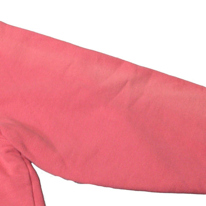 STUSSY Logo Print Crewneck Sweatshirt Pink Size M