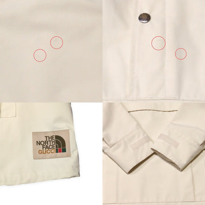 GUCCI 21SS TNF Collab Anorak Mountain Jacket White Size S