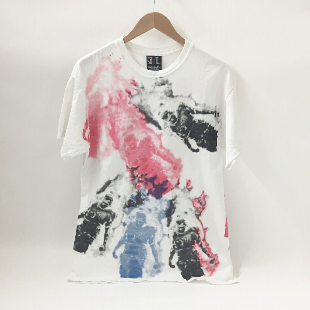 SAINT MICHAEL Graphic T-Shirt White Size S