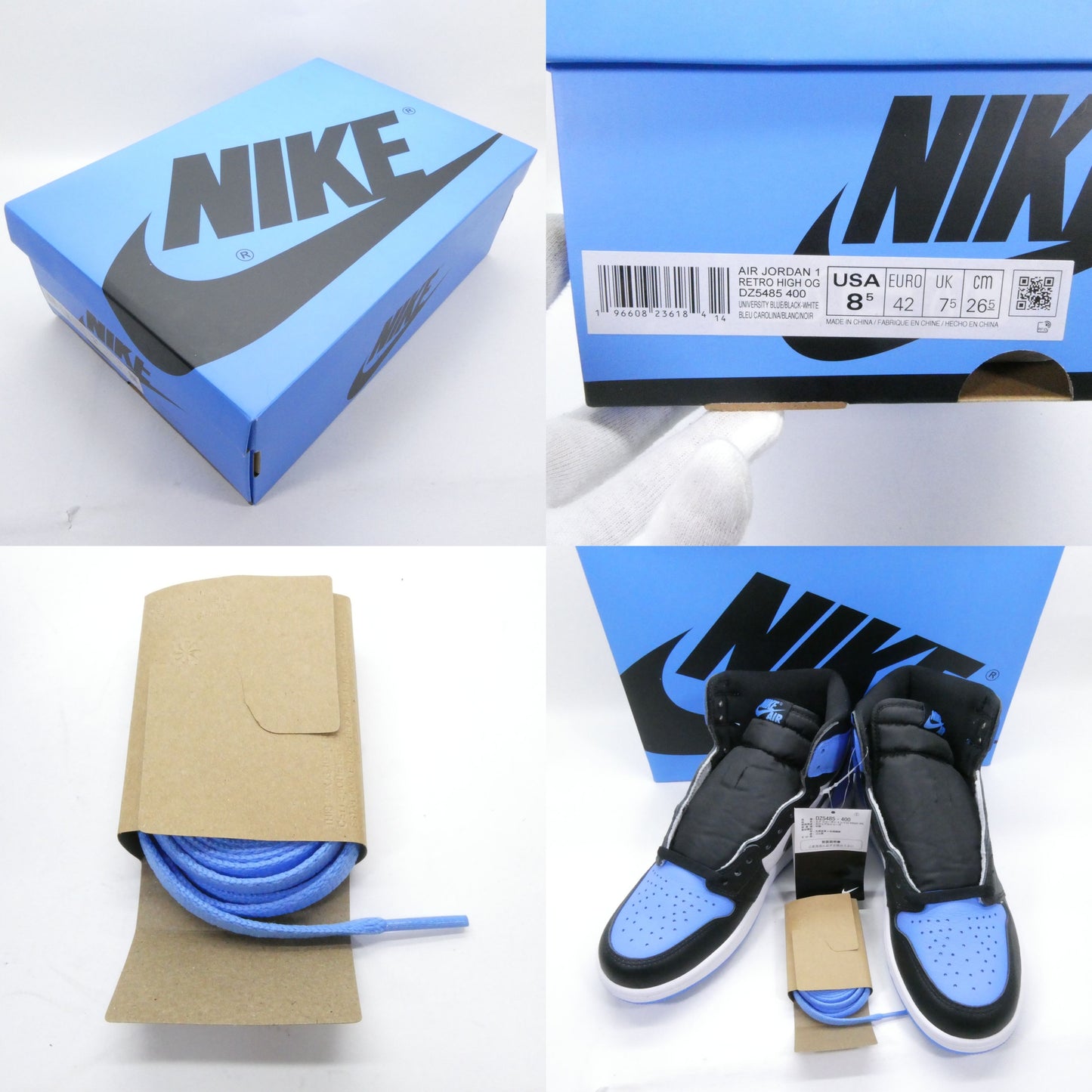 NIKE AIR JORDAN 1 Retro High OG University Blue Sneakers