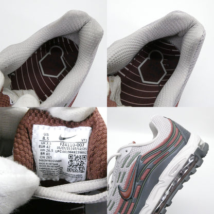 NIKE AIR MAX TL 2.5 College Grey Red Sepia Khaki Sneakers