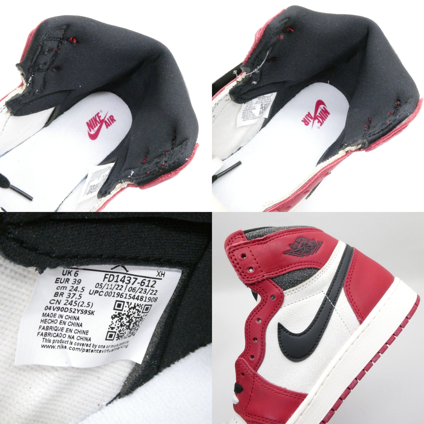 NIKE AIR JORDAN 1 Retro High OG "Chicago" Sneakers
