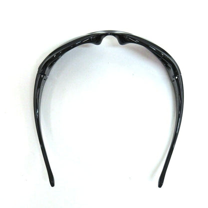 BALENCIAGA Wrap-Around Black Sunglasses Size ONE SIZE