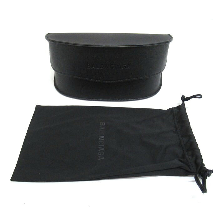 BALENCIAGA Wrap-Around Black Sunglasses Size ONE SIZE