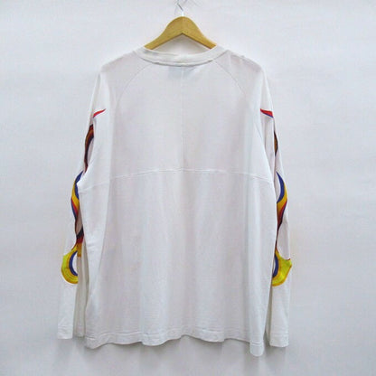 Études Studio Flaming Long Sleeve T-Shirt White Size XL