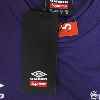 Supreme 26SS Umbro Old English Soccer Jersey Purple Size M