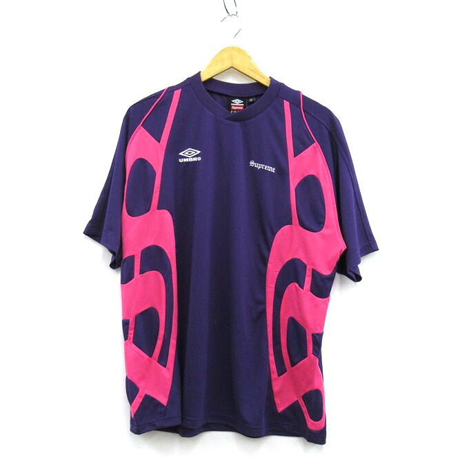 Supreme 26SS Umbro Old English Soccer Jersey Purple Size M