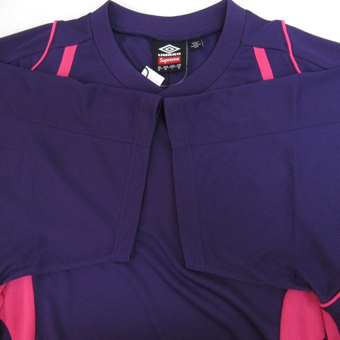 Supreme 26SS Umbro Old English Soccer Jersey Purple Size M