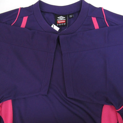Supreme 26SS Umbro Old English Soccer Jersey Purple Size M