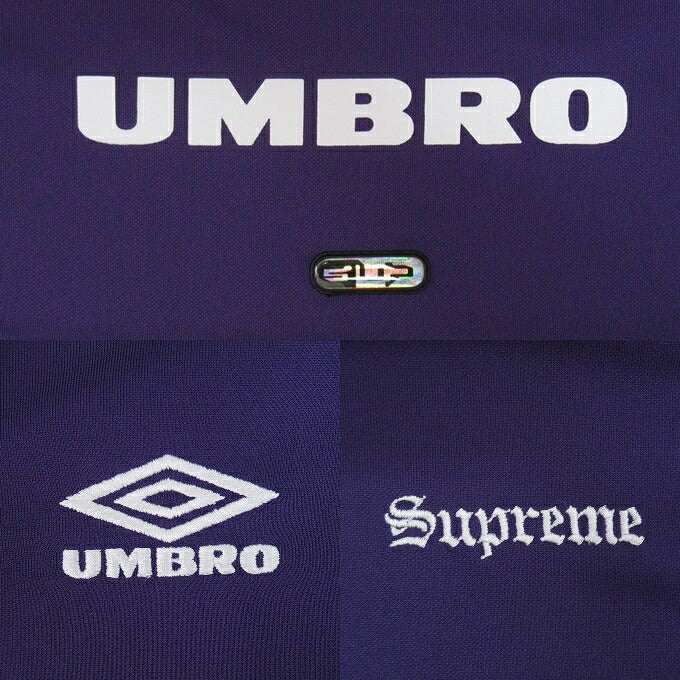 Supreme 26SS Umbro Old English Soccer Jersey Purple Size M