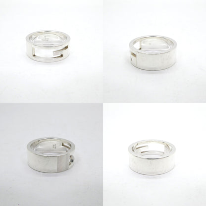 GUCCI Branded Regular G Logo 925 Silver Ring Size ONE SIZE
