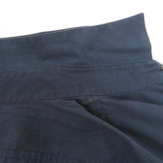 RAF SIMONS Long Sleeve Shirt Navy Size 46