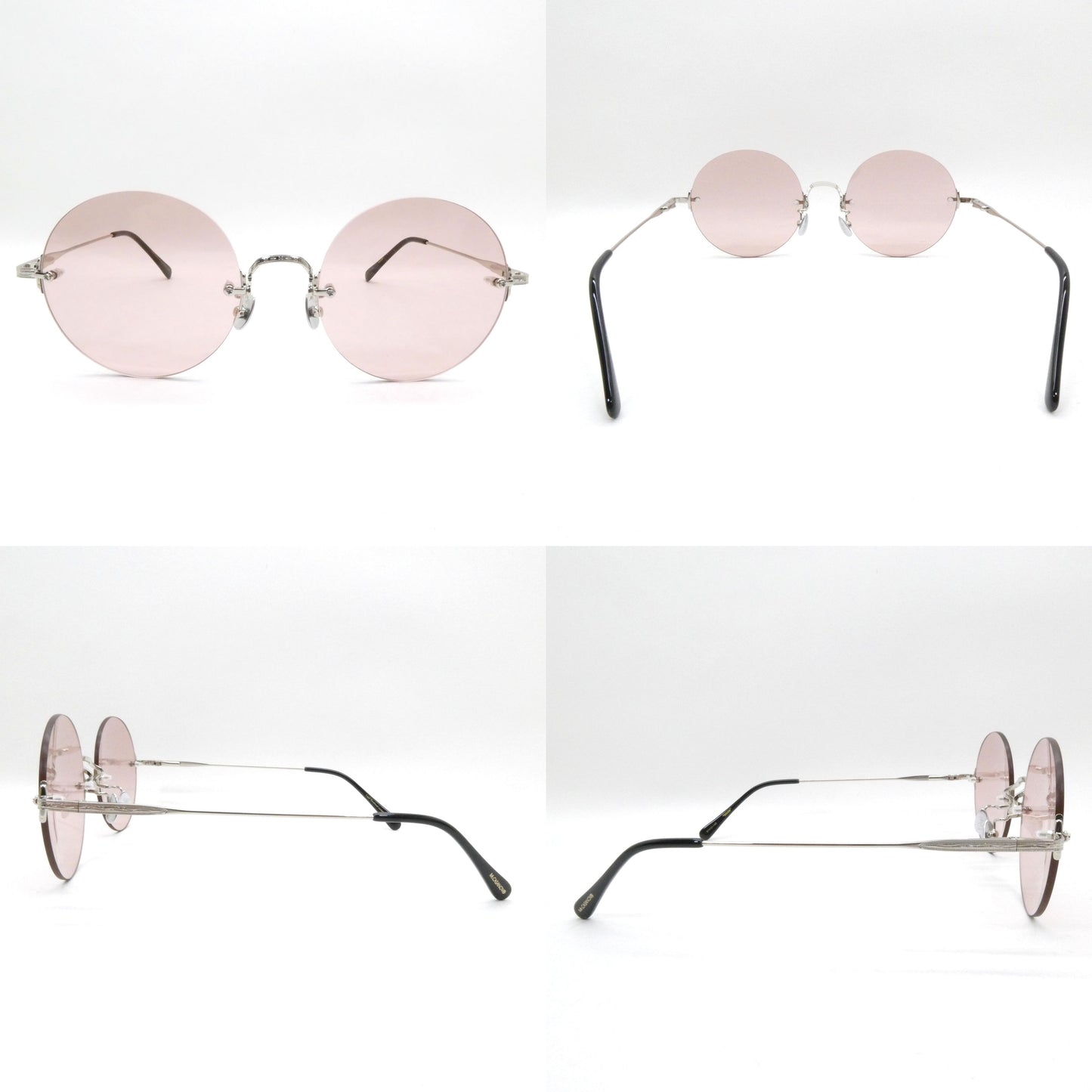 Mr.CASANOVA DIXON Silver Smoke Lens Sunglasses Size ONE SIZE