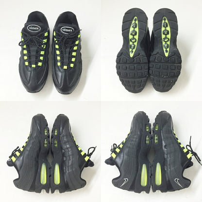 NIKE Air Max 95 Big Bubble SE Sneakers Black/Volt Size 9.5