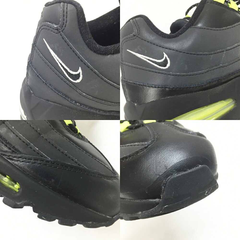 NIKE Air Max 95 Big Bubble SE Sneakers Black/Volt Size 9.5