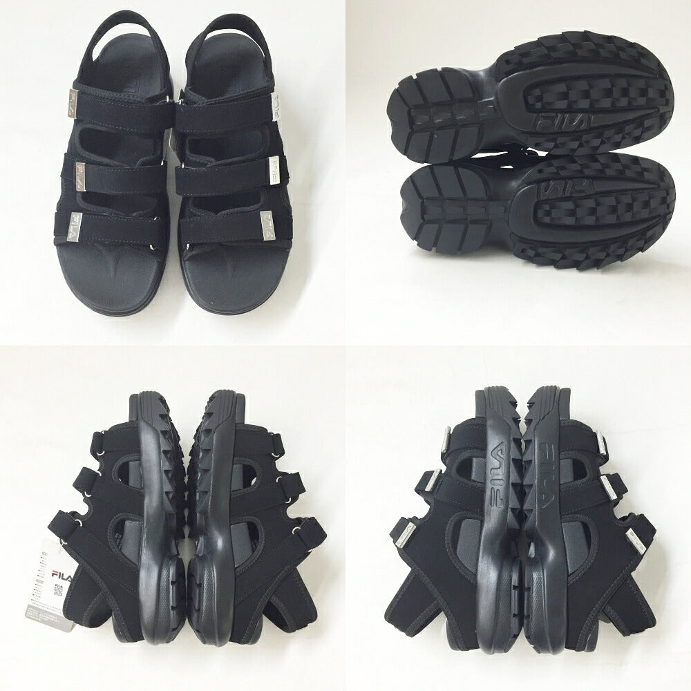 ADRER DISRUPTOR SD PUFFY Sandals Black Size 8