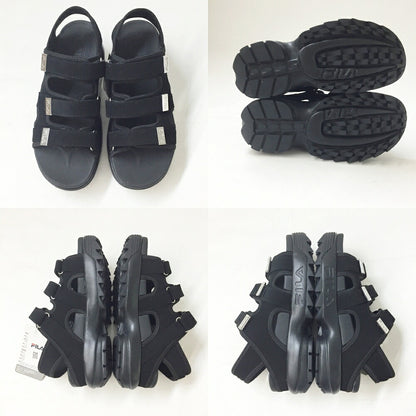 ADRER DISRUPTOR SD PUFFY Sandals Black Size 8