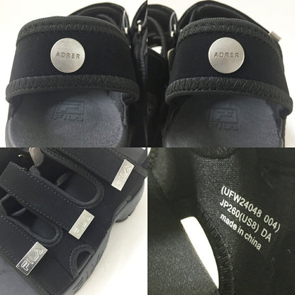 ADRER DISRUPTOR SD PUFFY Sandals Black Size 8