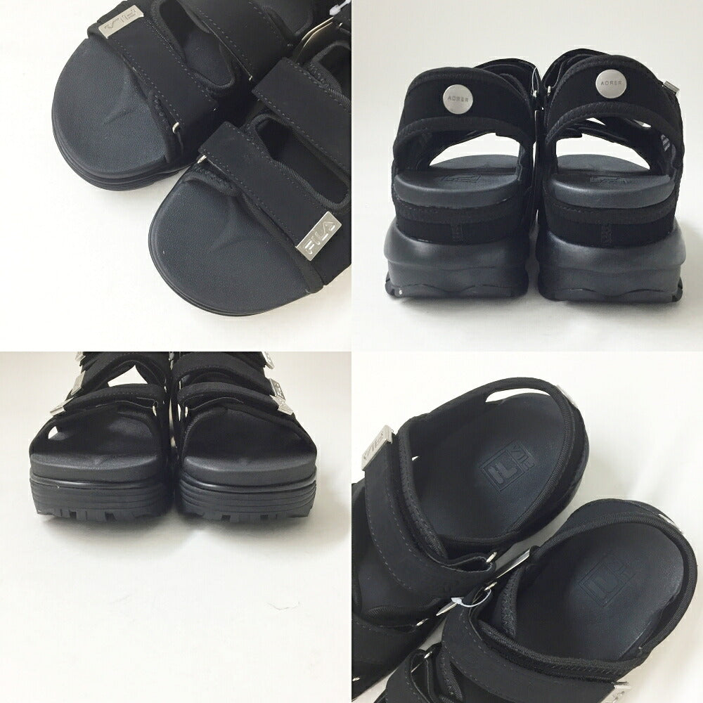 ADRER DISRUPTOR SD PUFFY Sandals Black Size 8