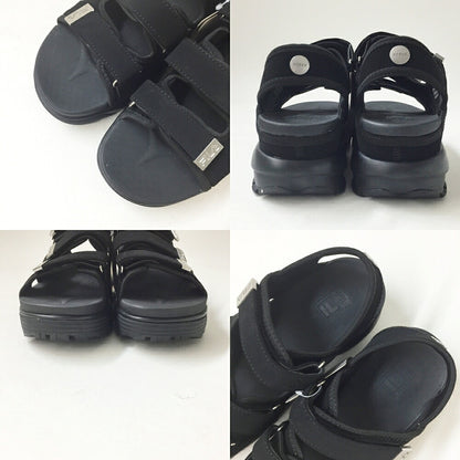 ADRER DISRUPTOR SD PUFFY Sandals Black Size 8