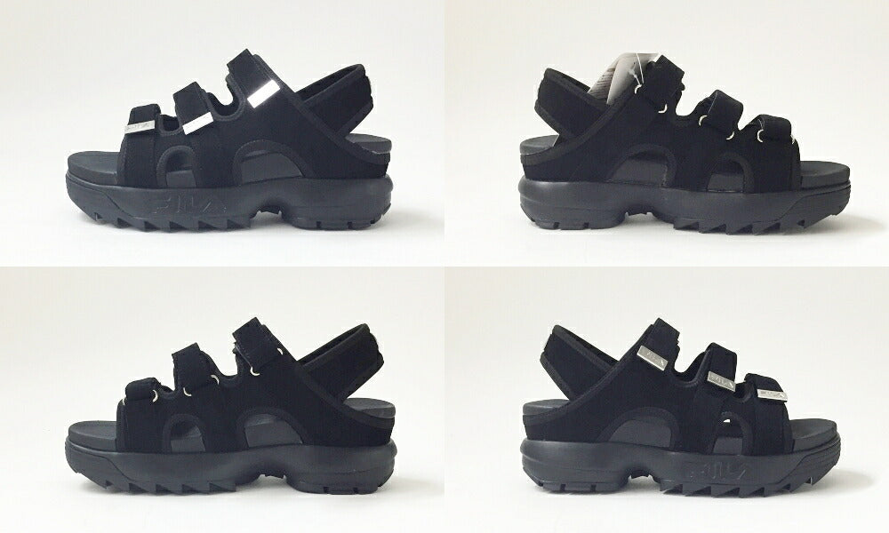 ADRER DISRUPTOR SD PUFFY Sandals Black Size 8