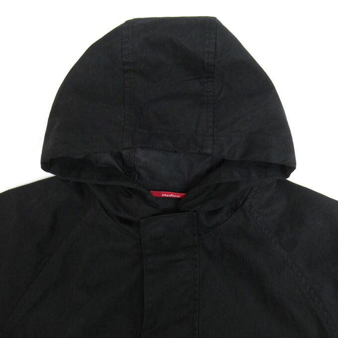 SUPREME 26SS Hooded Raglan Jacket Black Size M