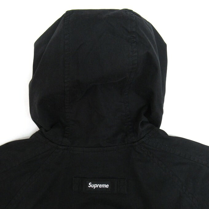 SUPREME 26SS Hooded Raglan Jacket Black Size M