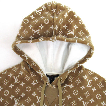 LOUIS VUITTON Monogram Toweling Hoodie Size M