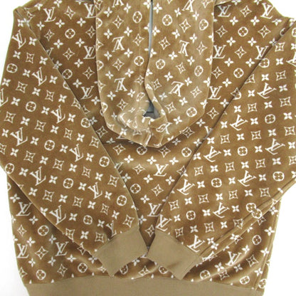 LOUIS VUITTON Monogram Toweling Hoodie Size M