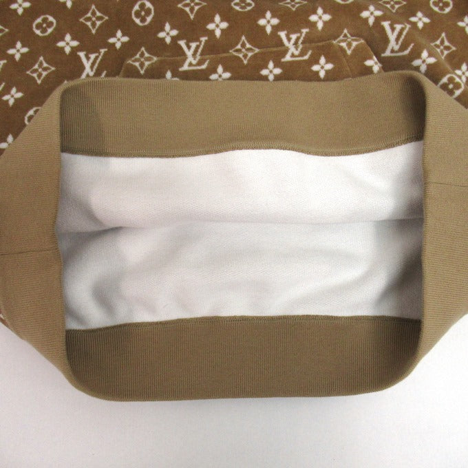 LOUIS VUITTON Monogram Toweling Hoodie Size M