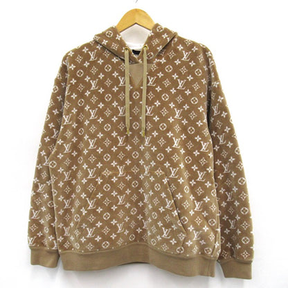 LOUIS VUITTON Monogram Toweling Hoodie Size M