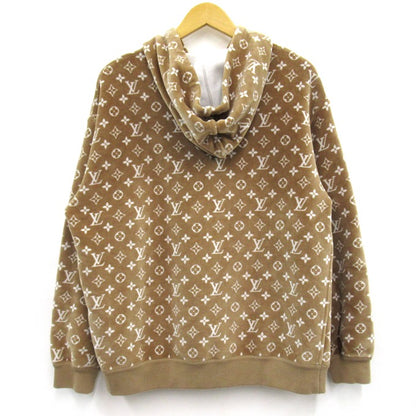 LOUIS VUITTON Monogram Toweling Hoodie Size M