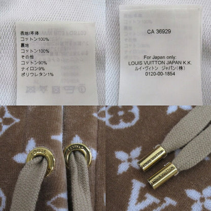LOUIS VUITTON Monogram Toweling Hoodie Size M