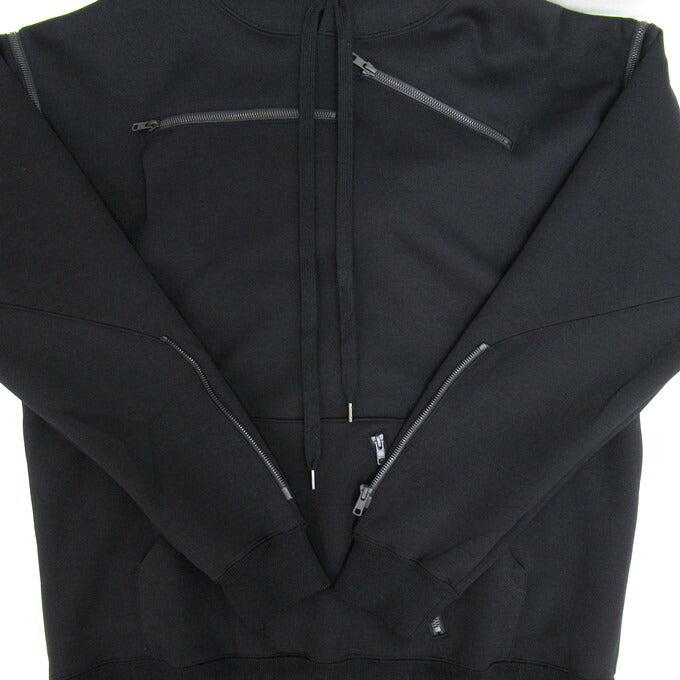 WILDSIDE x WIND AND SEA Multi Zipper Hoodie Black Size 4