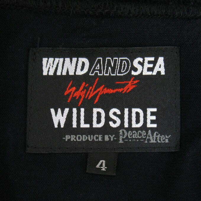 WILDSIDE x WIND AND SEA Multi Zipper Hoodie Black Size 4