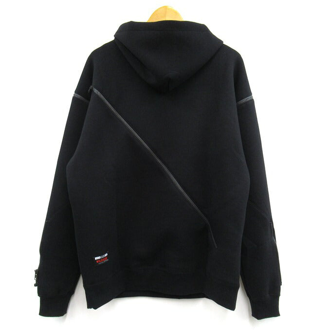 WILDSIDE x WIND AND SEA Multi Zipper Hoodie Black Size 4