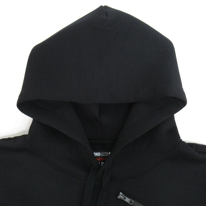 WILDSIDE x WIND AND SEA Multi Zipper Hoodie Black Size 4